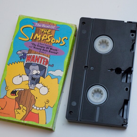 The Best of the Simpsons VHS Volume 3 Crepes of Wrath Krusty Busted 1990 - Picture 4 of 5
